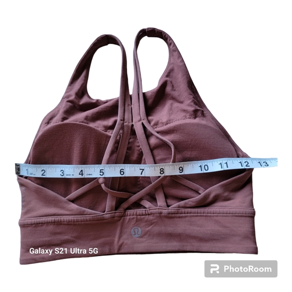 Lululemon X SoulCycle Ride & Reflect Padded Sports Bra Adobe Dust Size 4 - Picture 10 of 12